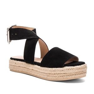 RAYE Drew Sandal in Black